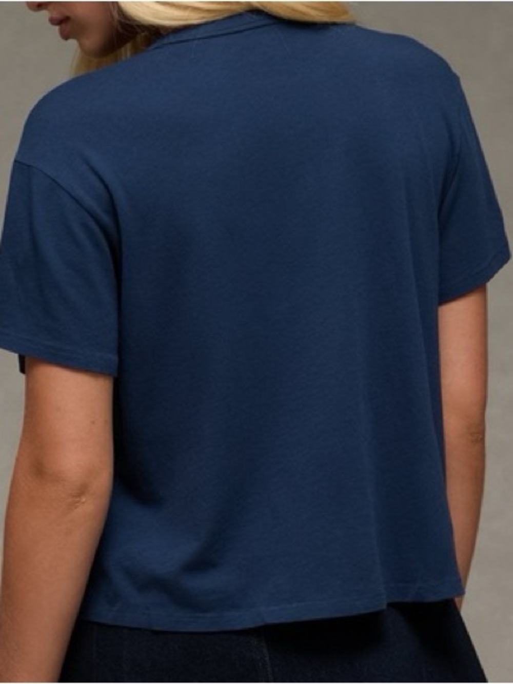 American Eagle Navy Graphic '77' Tee Size XL, NWT - Picture 3 of 5